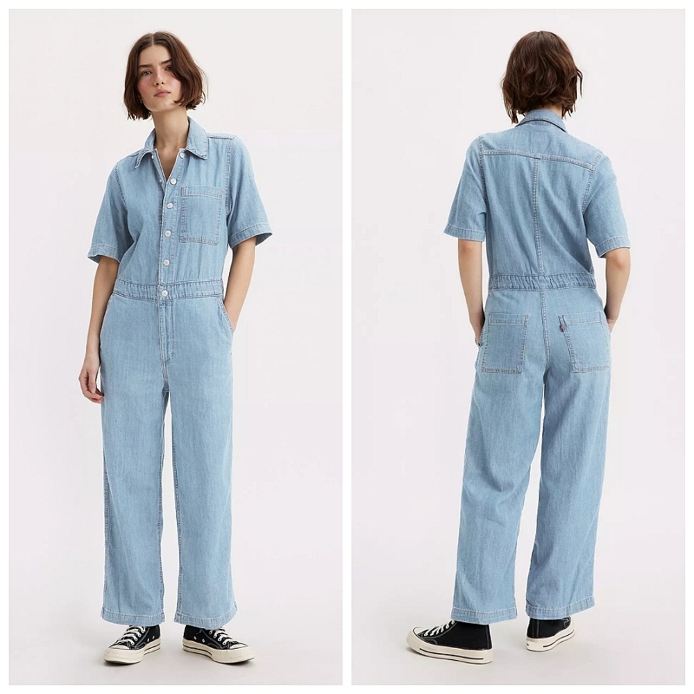 Levi's short sleeve heritage jumpsuit